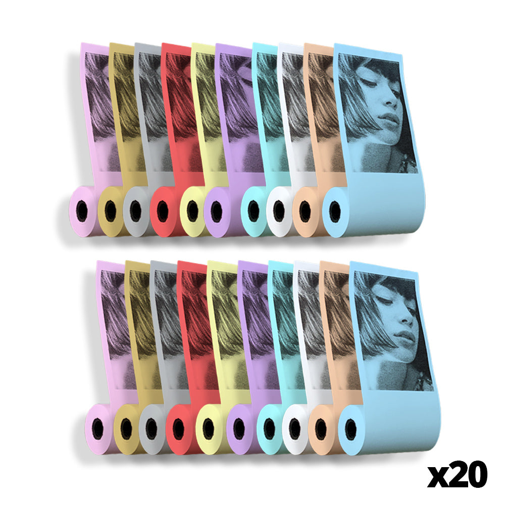 TEDDYPRINT® Mega Pack 20 Rouleaux