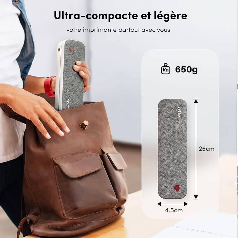 TEDDYPRINT Imprimante Portable A4