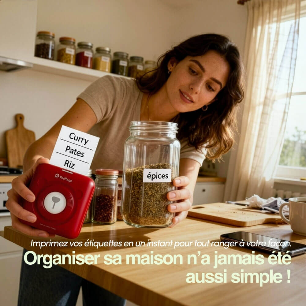 TEDDYPRINT Imprimante Portable