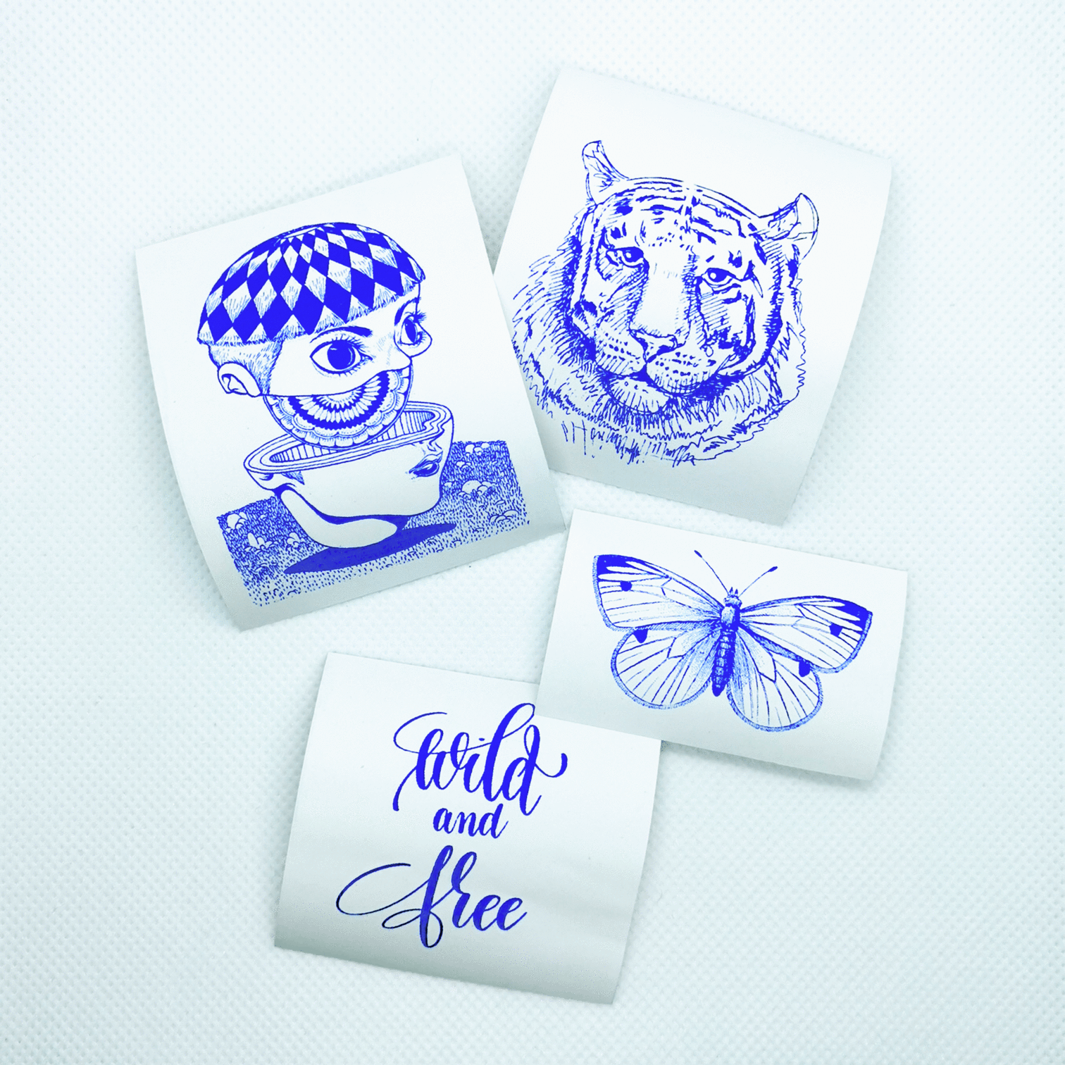 TEDDYPRINT® Papier Impression Bleue 3 Rouleaux - teddyprintpocket